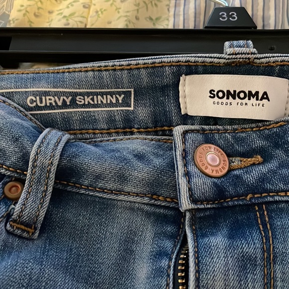 Sonoma curvy skinny distressed jeans - Picture 3 of 5